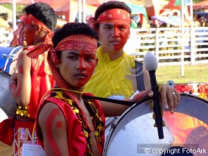 Drummers from Camiguin Island in The Philippines