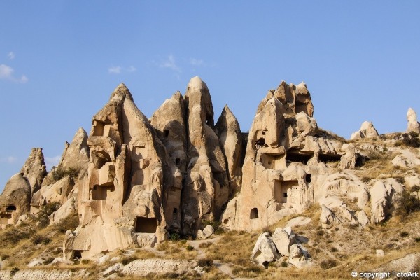 Rock houses in Cappadocia Turkey | FotoArk